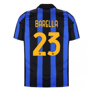 Inter Milan Nicolo Barella #23 Hjemmebanetrøje 2026-27 Kortærmet